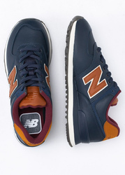 New Balance ML574OMC Herren Sneaker Dunkelblau