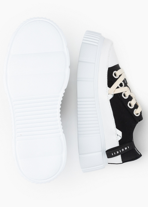 INUIKII MATILDA CANVAS LOW 23 Damen Sneaker schwarz