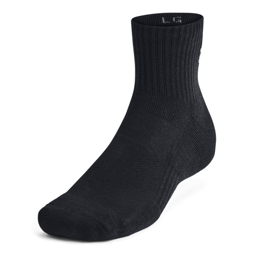 Under Armour UNISEX UA TC 3PK QTR Unisex Socken