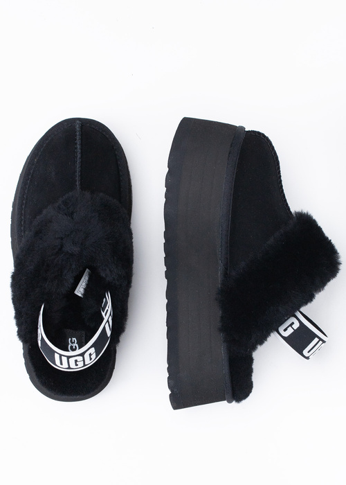 Damen Hausschuhe Schwarz UGG W FUNKETTE