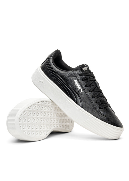 Puma Vikky Stacked L Damen Sneaker schwarz